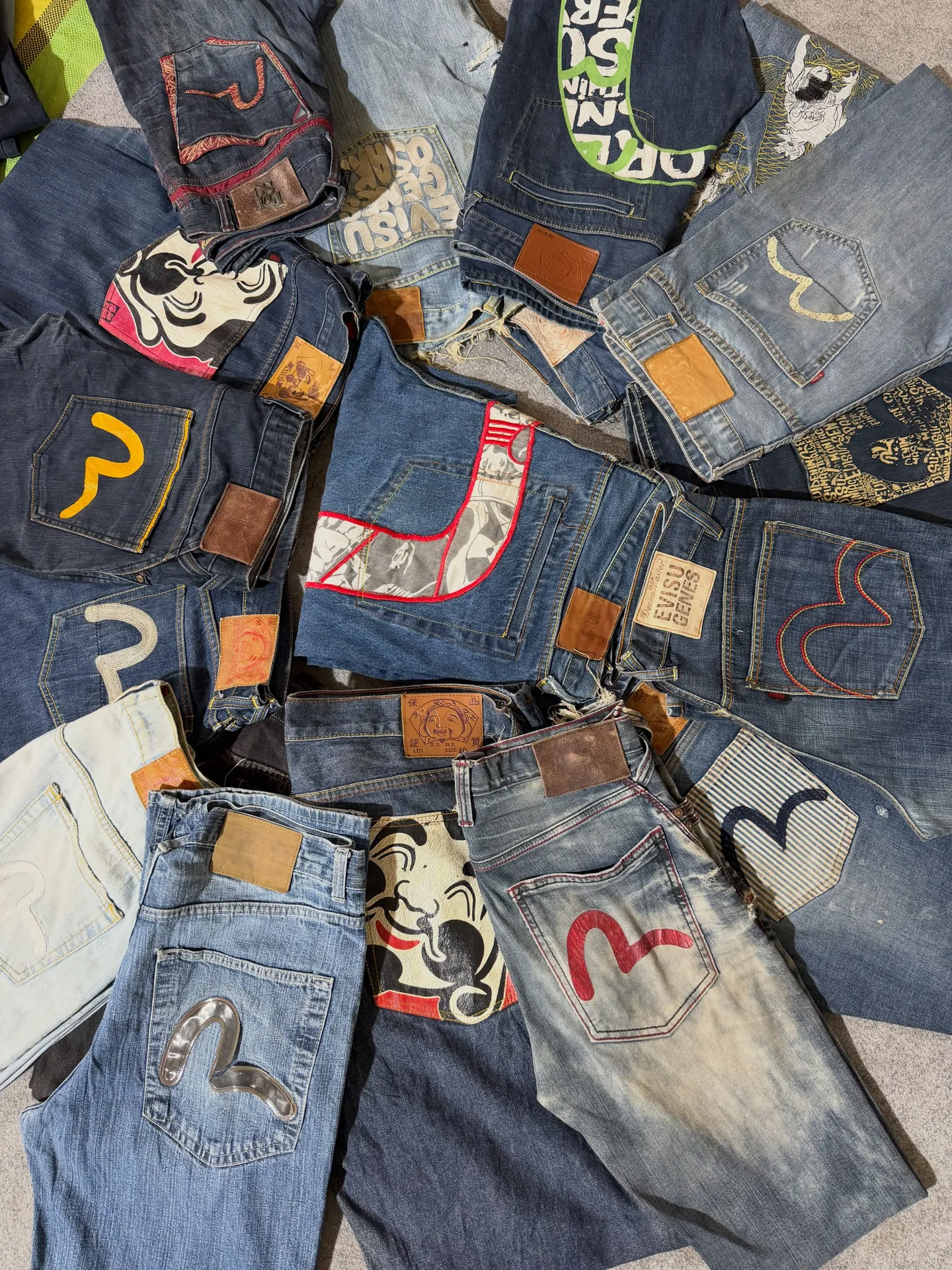 Evisu Authentic Made in Korea and Japan Jeans