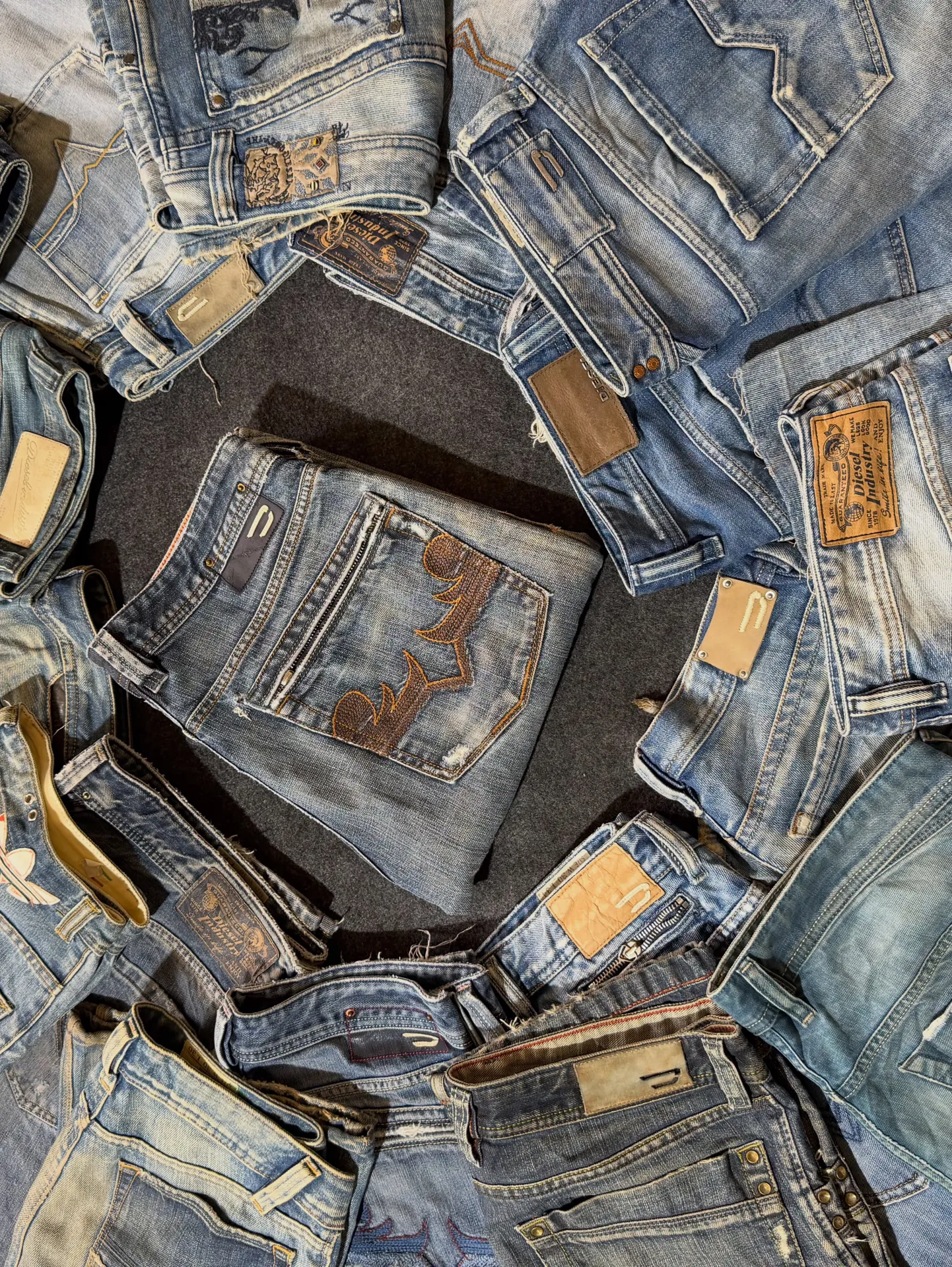 Diesel Bootcut Jeans Faded Men’s Jeans