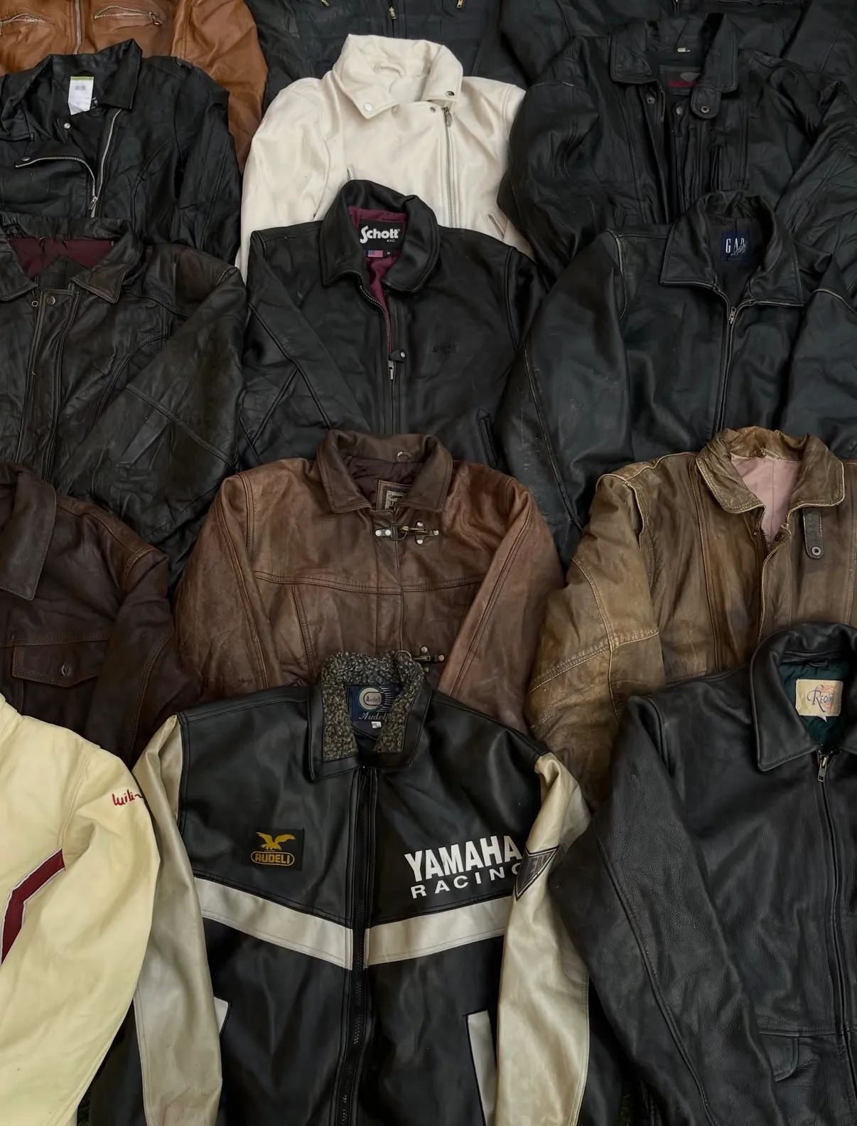 Vintage Leather Jackets. Branded