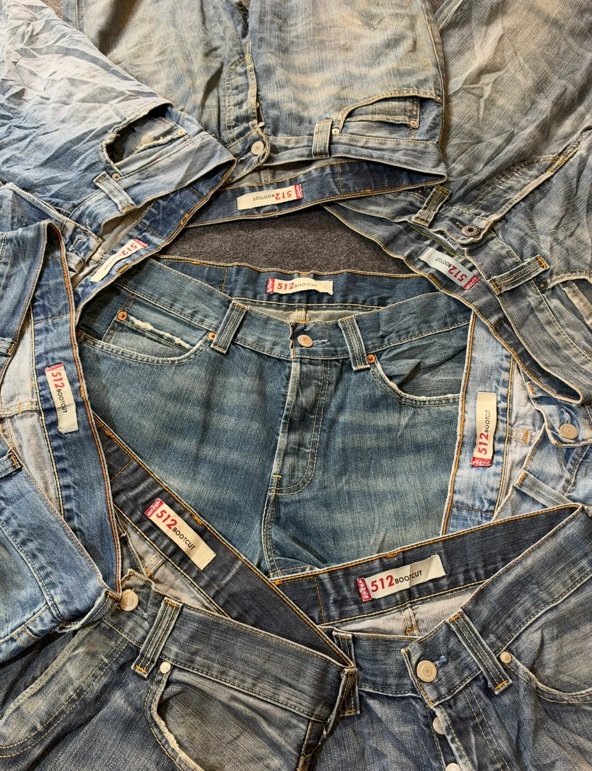 Levi’s Men’s Faded Bootcut Jeans Available