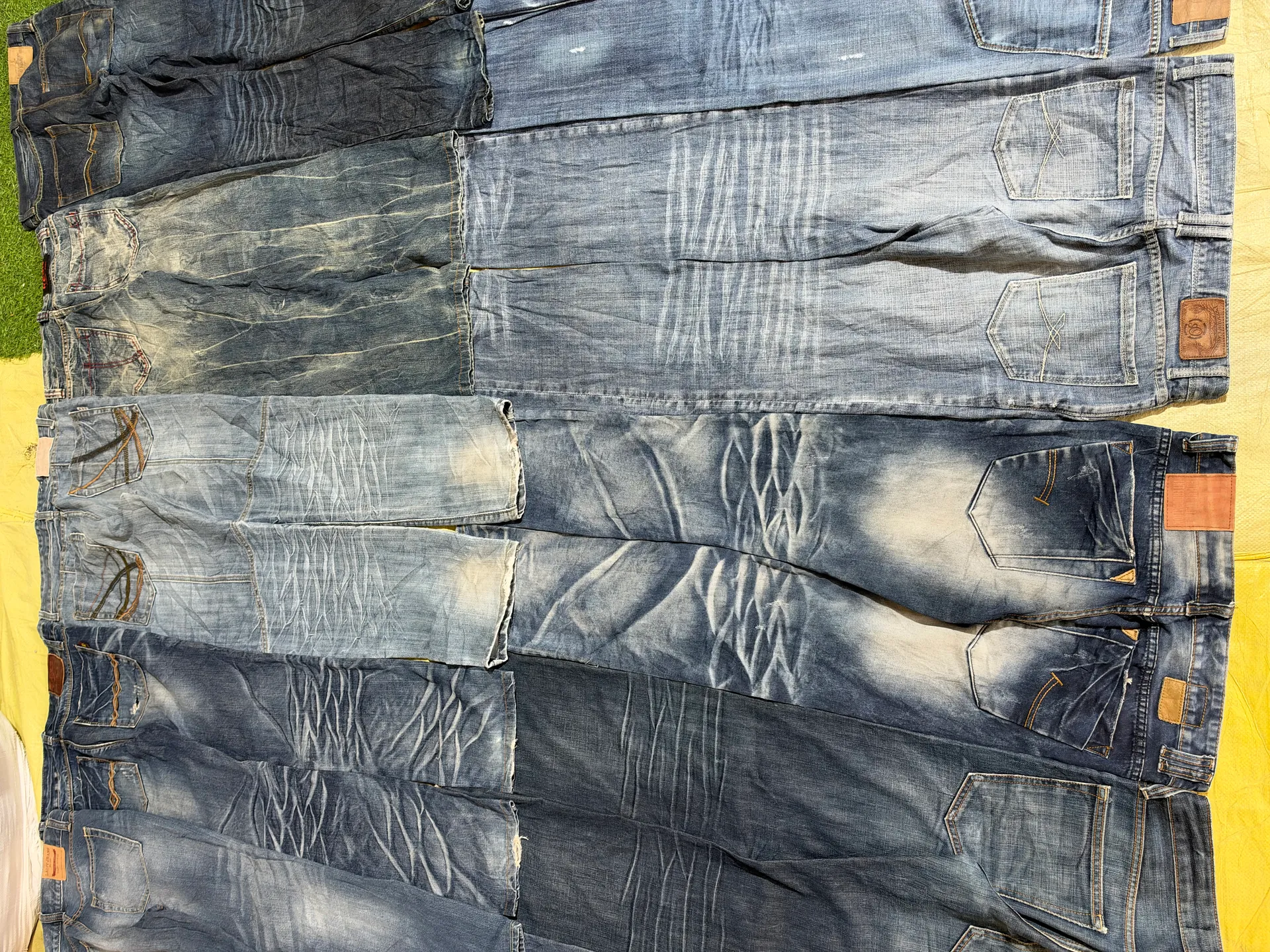Japan  Washing Faded Jeans Unbranded