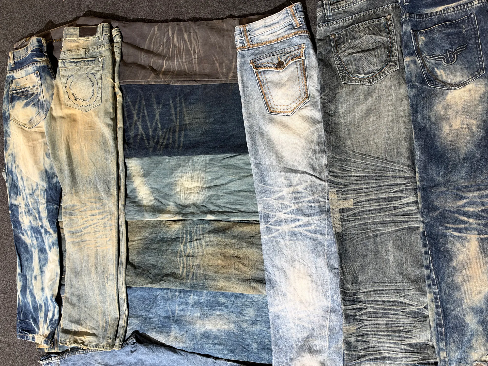 Japan Faded Washing Bootcut JEANS