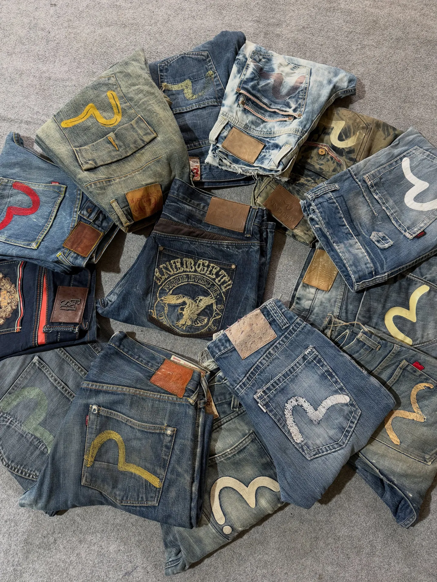 Evisu Authentic Made in Japan Jeans available