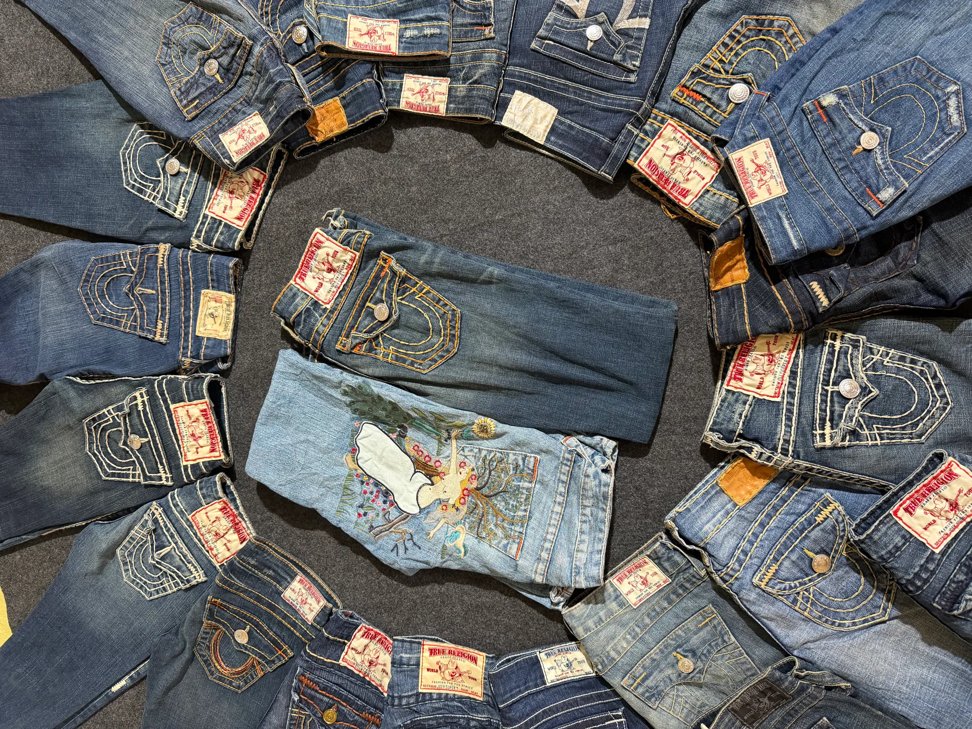 Women True Religion Bootcut Flared Jeans
