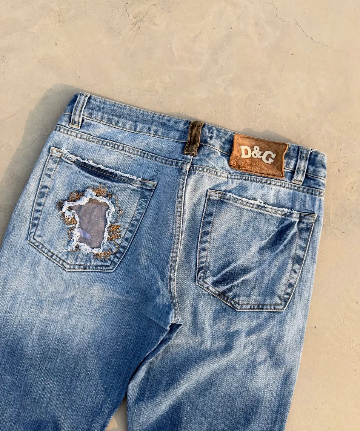 Dolce & Gabbana And Armani Jeans Baggy
