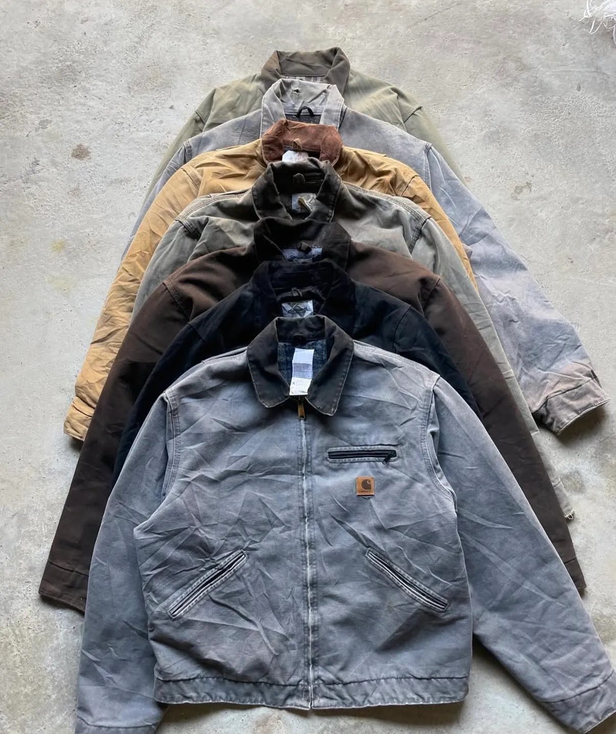 Carhartt Vintage Jakcets Available